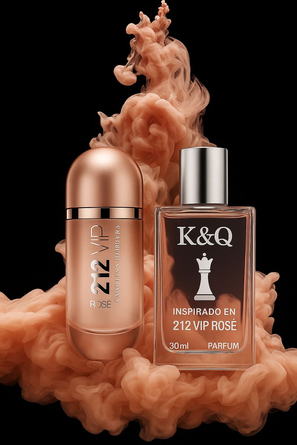 K&Q - Inspirado en 212 VIP ROSÉ